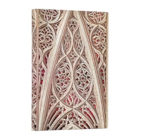 Notatnik w linie Vault of the Milan Cathedral (Burgundy) Mini