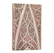 Notatnik w linie Vault of the Milan Cathedral (Burgundy) Mini
