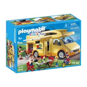 Playmobil Family Fun: Samochód campingowy (3647) Wiek: 4+