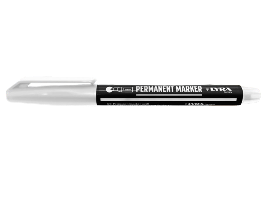 Marker lakierowy Industry Marker white 1 mm