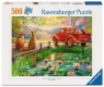Ravensburger, Puzzle 500: Letnia miłość (12001847) Wiek: 12+