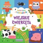 Wiejskie zwierzęta. Kolorowe rozkładanki - Opracowanie zbiorowe