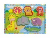 Puzzle drewniane