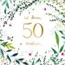 Kartka okolicznościowa Urodziny 50