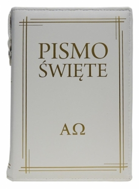 Pismo Święte w etui białe