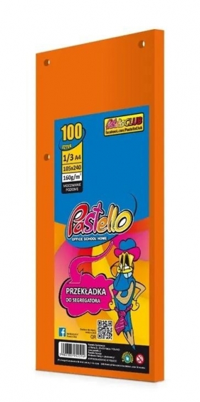 Przekładka do segregatora 1/3 A4 100K IT240 pomar