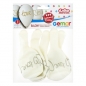 Balon foliowy Godan Hel Love premium 13 cali/5szt. białe (GS120/LV)