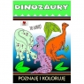 Dinozaury. Poznaje i koloruję Opracowanie zbiorowe