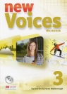 New Voices 3 Zeszyt ćwiczeń z płytą CD Gimnazjum Bilsborough Katherine i Steve