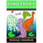 Dinozaury. Poznaje i koloruję - Opracowanie zbiorowe