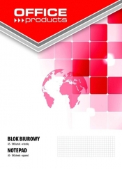 Blok biurowy OFFICE PRODUCTS A5 w kratkę 100 kartek