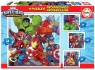 Puzzle 12+16+20+25 Marvel Super Hero Adventures G3