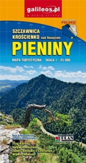 Mapa turystyczna - Pieniny 1:25 000 - Opracowanie zbiorowe