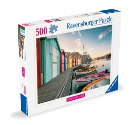 Ravensburger, Puzzle 500: Przystań dla Łodzi w Smögen (12000847)