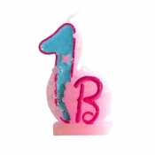 Świeczka urodzinowa Barbie nr 1