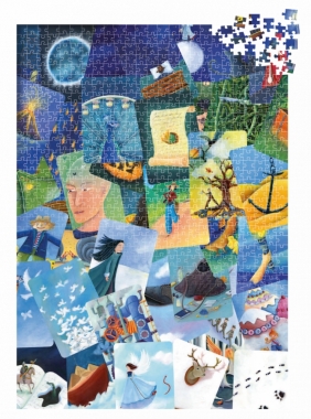 Dixit: Puzzle - Blue MishMash (1000 elementów) - Cardouat Marie