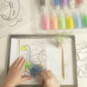 Zestaw do malowania piaskiem (120478)