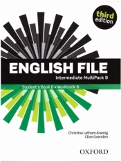 English File. Język angielski. Intermediate Multipack B. Podręcznik + zeszyt ćwiczeń dla liceum i technikum. Wydanie 3 (Uszkodzona okładka)