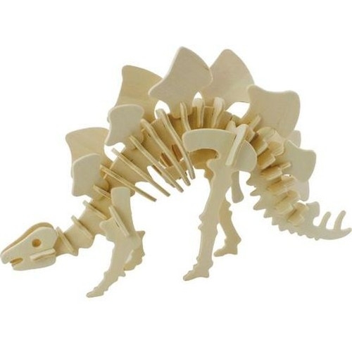 Puzzle drewniane 3D Dinozaur