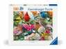  Ravensburger, Puzzle 500: Ogrodowe ptaki (12000147)Wiek: 9+