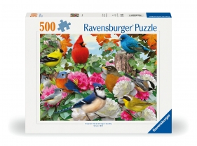 Ravensburger, Puzzle 500: Ogrodowe ptaki (12000147)