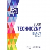 Blok techniczny Oxford A4/10k - biały (400093199)