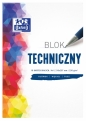 Blok techniczny Oxford A4/10k - biały (400093199)