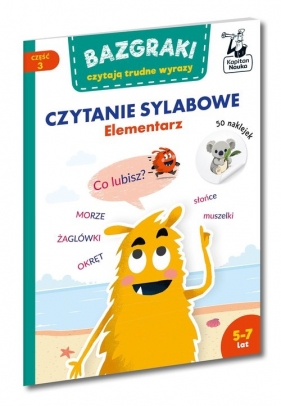 Bazgraki czytają trudne wyrazy Czytanie sylab Elementarz - Zuzanna Osuchowska