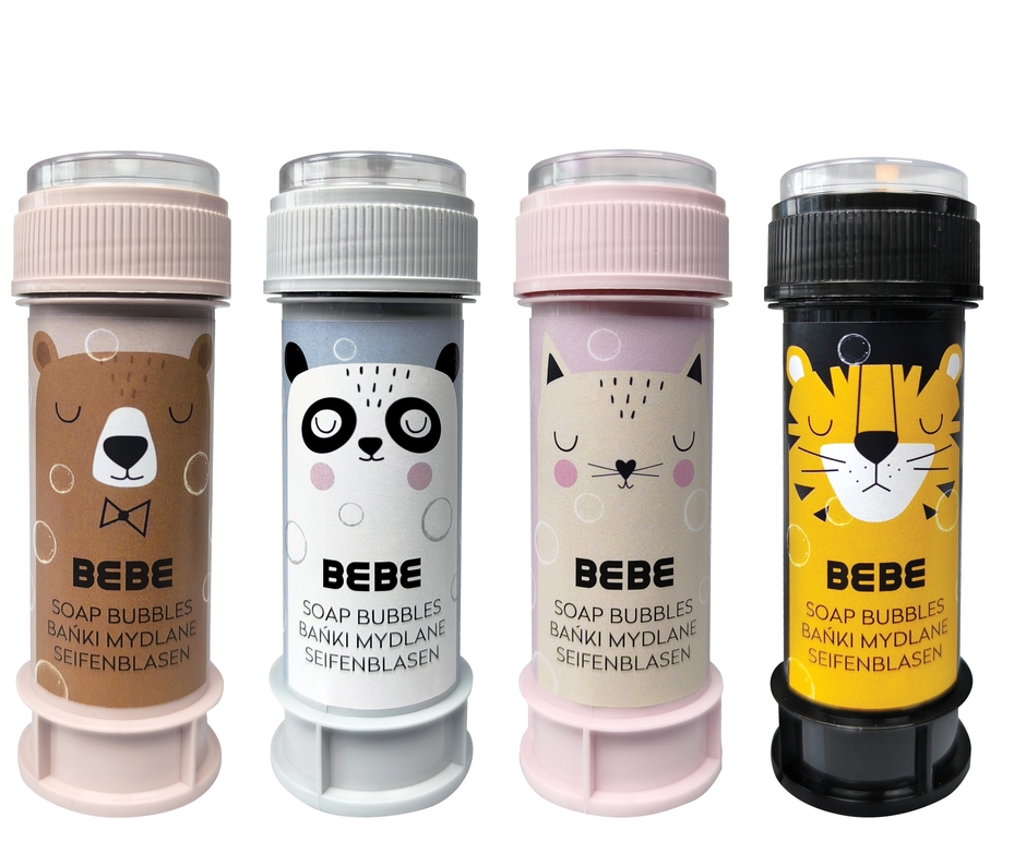 Bańki mydlane BEBE Friends 60 ml, 1 szt