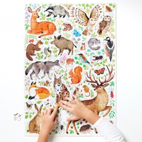 Czuczu, Puzzle odkrywcy: Dzika przyroda (300 el.)