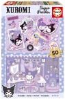 Puzzle Kuromi drewniane 2 x 50 el 114066 5+