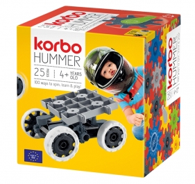 Klocki korbo Hummer 25 - szary