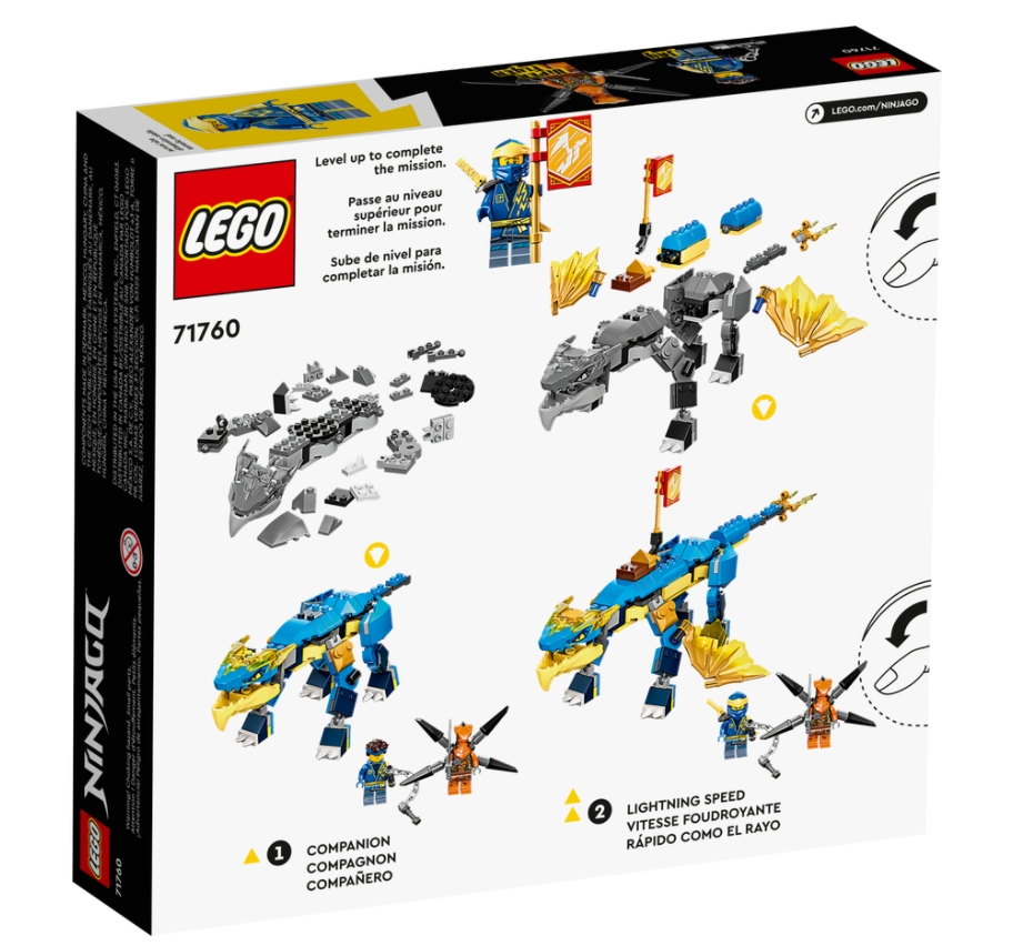 Lego Ninjago: Smok gromu Jaya EVO (71760)