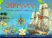 Odkrywcy. Wielkie poróże i odkrycia. Książka z puzzlami - praca zbiorowa