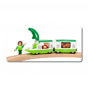 Brio Trains & Vehicles: Kolejka z dźwigiem (63384700)