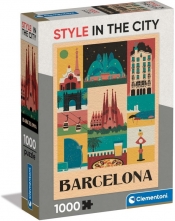 Puzzle 1000 Compact Barcelona
