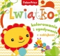 Fisher Price. Kolorowanka podłogowa. Lwiątko
