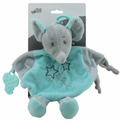 Przytulanka Miluś Słonik z dodatkami miętowy 26 cm (4822a)