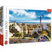 Puzzle 1500: Park Güell, Barcelona (26147) (Uszkodzone opakowanie)