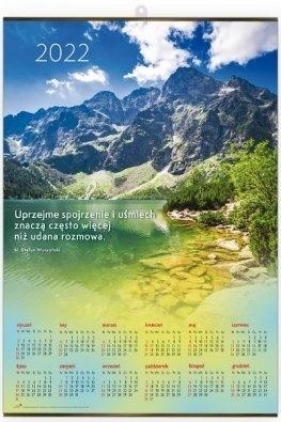 Kalendarz 2022 Plakatowy Duży Góry