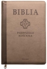Biblia Pierwszego Kościoła brązowa z paginatorami i suwakiem
