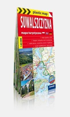 Suwalszczyzna. Foliowana mapa turystyczna 1:85 000