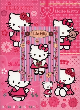 Zeszyt A5 Top-2000 w kratkę 32 kartki Hello Kitty mix