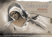Szkicownik artystyczny A3-20 z szarymi kartkami