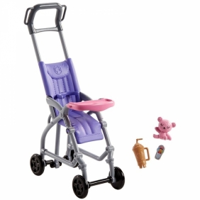 Barbie Opiekunka zestaw + lalki (FHY97)