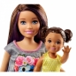 Barbie Opiekunka zestaw + lalki (FHY97)