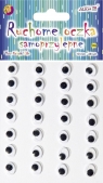 Ruchome oczka samoprzylepne 10mm 28szt