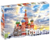 Puzzle 1000 Katedra Św. Bazylego/Moskwa/Rosja