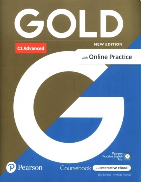 Gold C1 Advanced with Online Practice Coursebook - Sally Burgess, Amanda Thomas