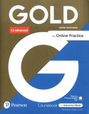 Gold C1 Advanced with Online Practice Coursebook - Thomas Amanda, Burgess Sally